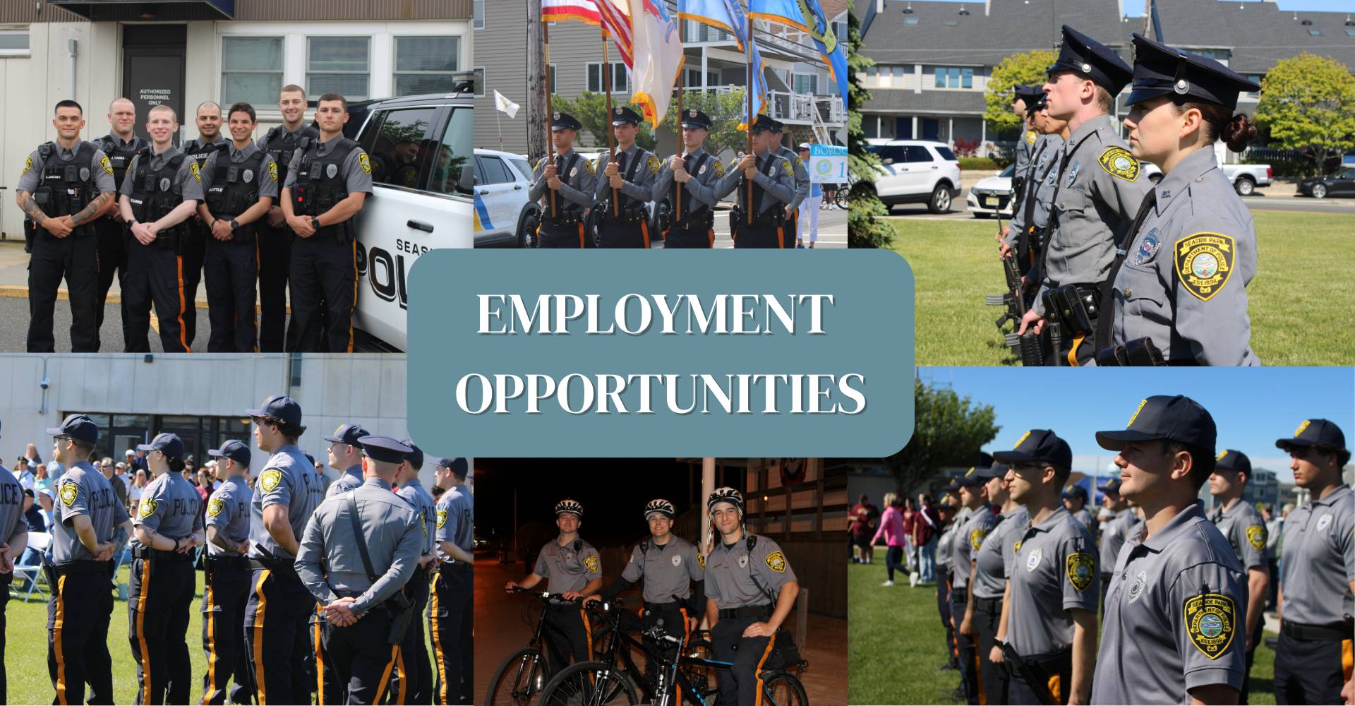 POLICE EMPLOYMENT OPPORTUNITIES